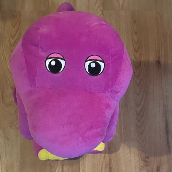 Barney large plush stuffed animal - Picture 2 of 5